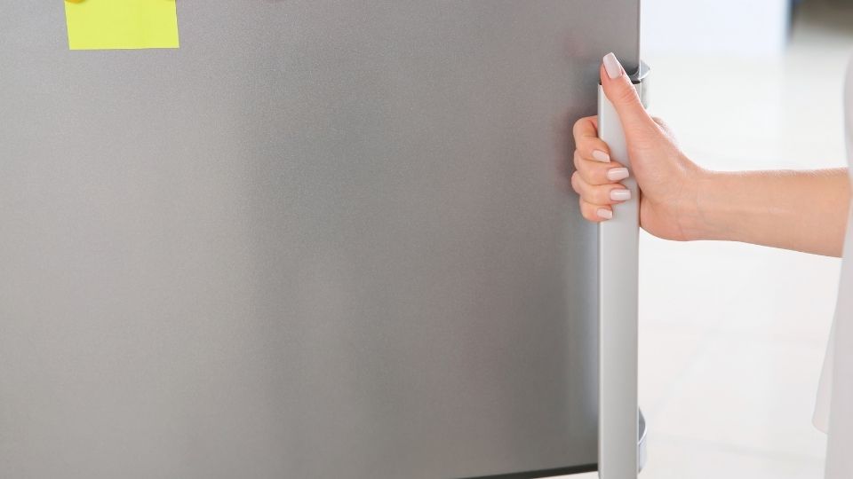 Does Tirzepatide Need to Be Refrigerated hero image of a refrigerator.